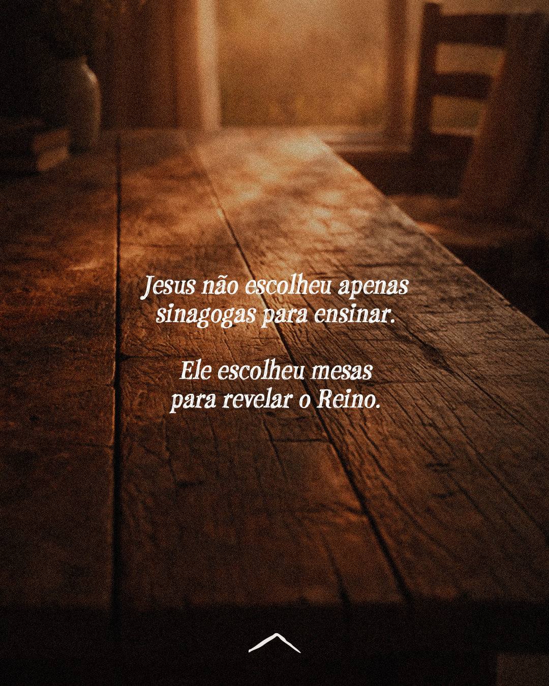 Reflexão — o convite permanece